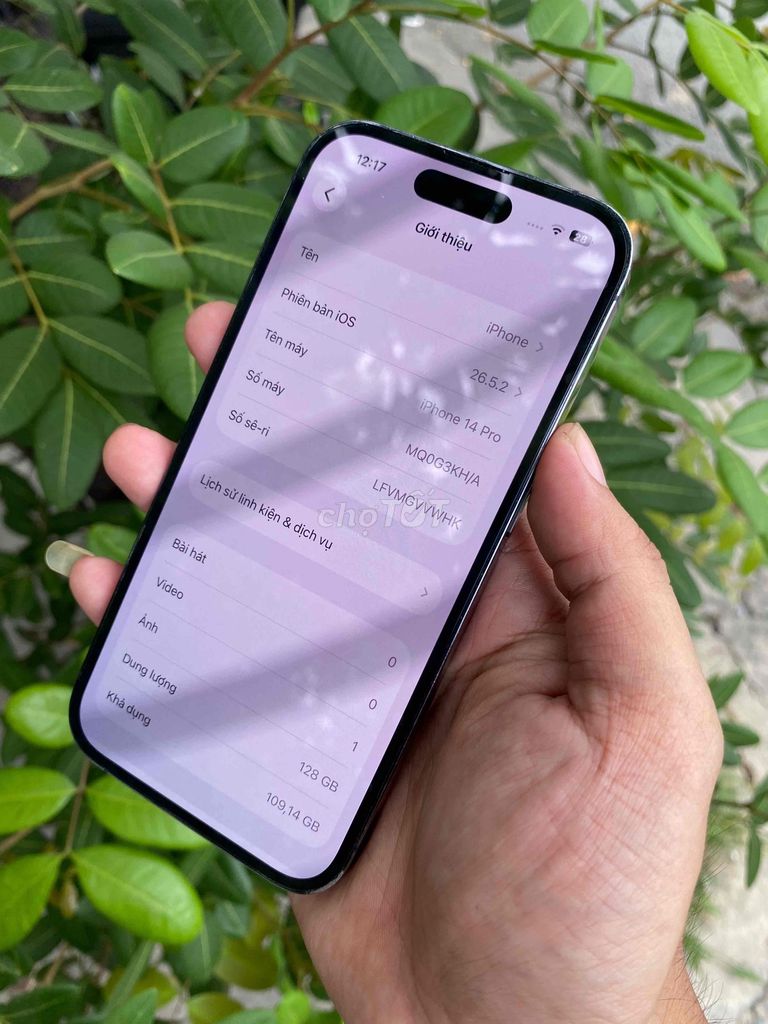 Apple iPhone 14 Pro 128GB Tím 98%. Mua bán Điện thoại tại Huyện Bình Chánh Tp Hồ Chí Minh được đăng bởi Lâm mobiphone hình 1