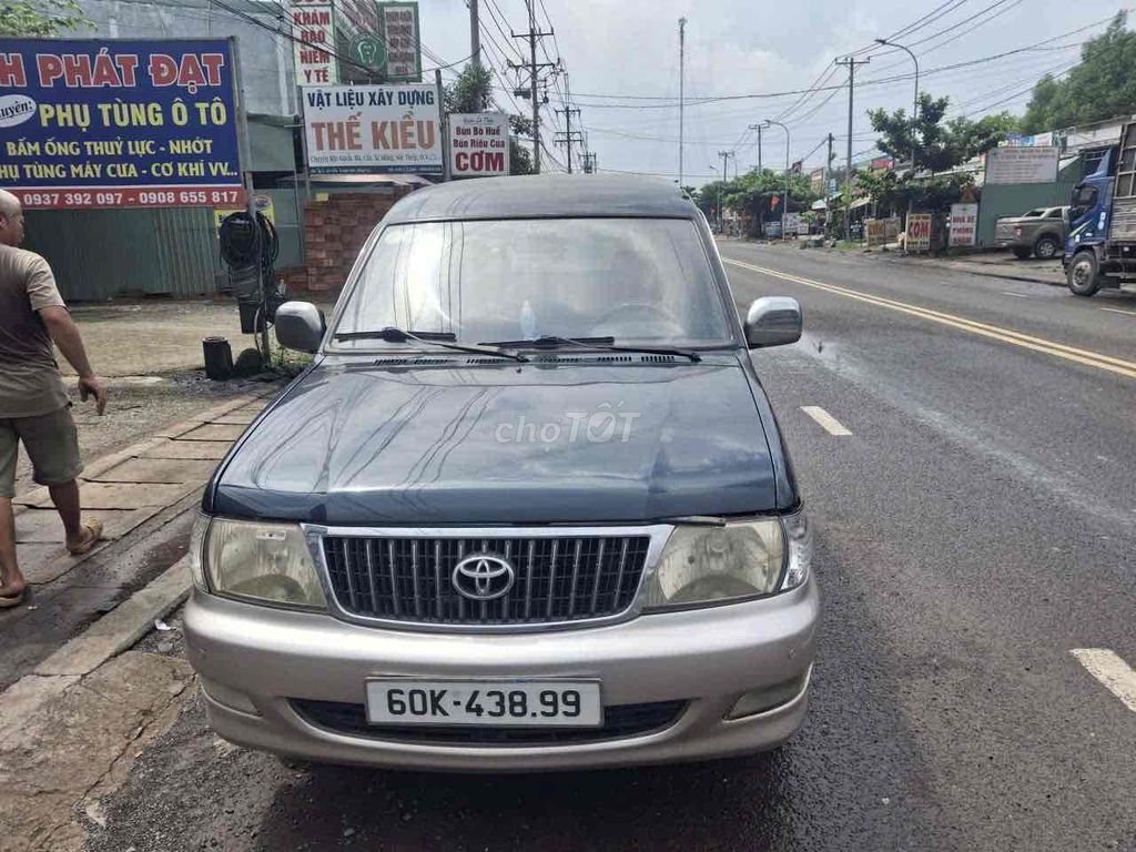 Toyota Zace 2003 DX - 200000 km. Mua bán Ô tô tại Huyện Trảng Bom Đồng Nai được đăng bởi Nguyễn anh Tài  hình 1
