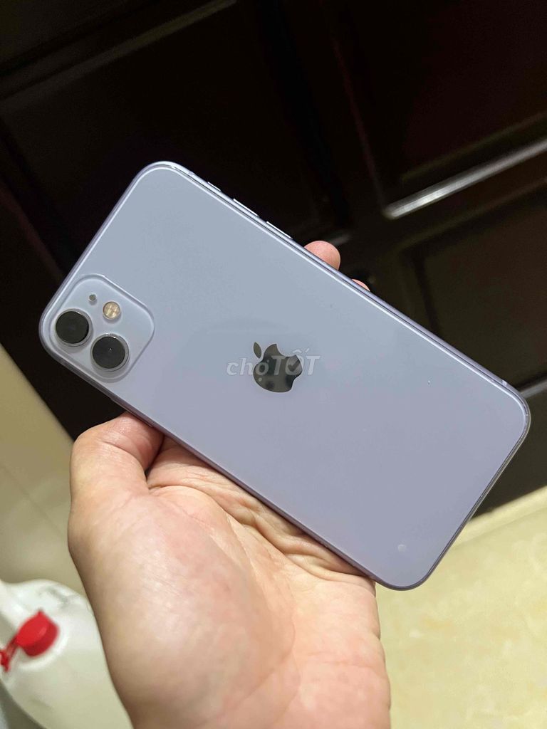 Apple iPhone 11 128GB Tím. Mua bán Điện thoại tại Huyện Thái Thụy Thái Bình được đăng bởi Hiếu Quách hình 1