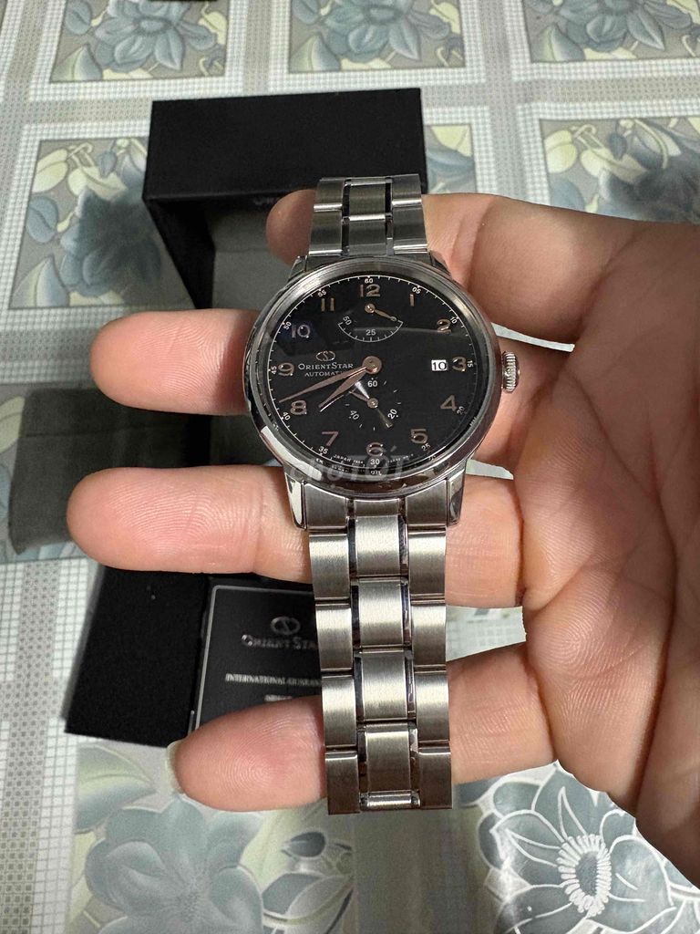 Đồng hồ Orient Star Nam Thép Đen 99%. Mua bán Đồng hồ tại Thành phố Thủ Đức Tp Hồ Chí Minh được đăng bởi Trung hình 1