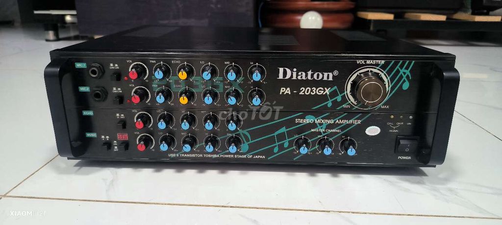 Amply Diaton PA-203GX Đen 900W. Mua bán Tivi, Âm thanh tại Quận 3 Tp Hồ Chí Minh được đăng bởi Đồ thanh lý hình 1