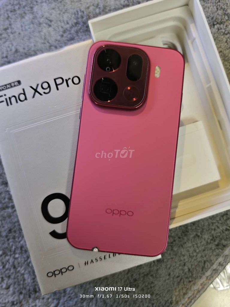 Oppo Find X9 Pro 16/512 fullbox 99%. Mua bán Điện thoại tại Quận Hoàng Mai Hà Nội được đăng bởi LongHung Mobile hình 1