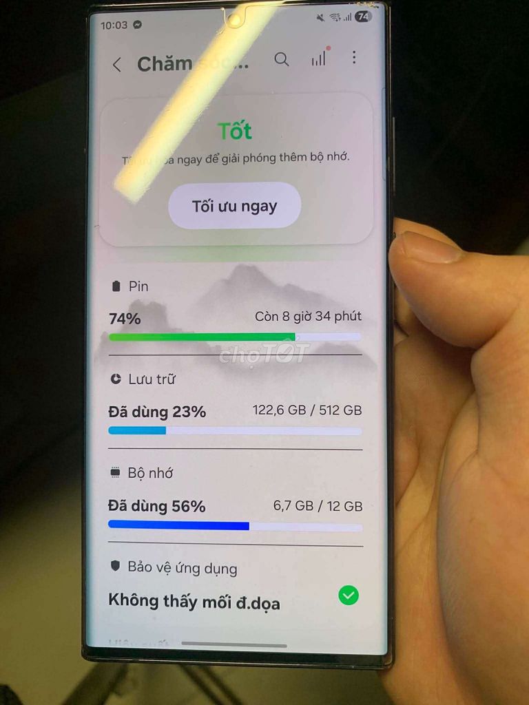 Samsung S22 Ultra Đen 512GB 12GB Like New. Mua bán Điện thoại tại Huyện Tiên Du Bắc Ninh được đăng bởi Linh hình 1