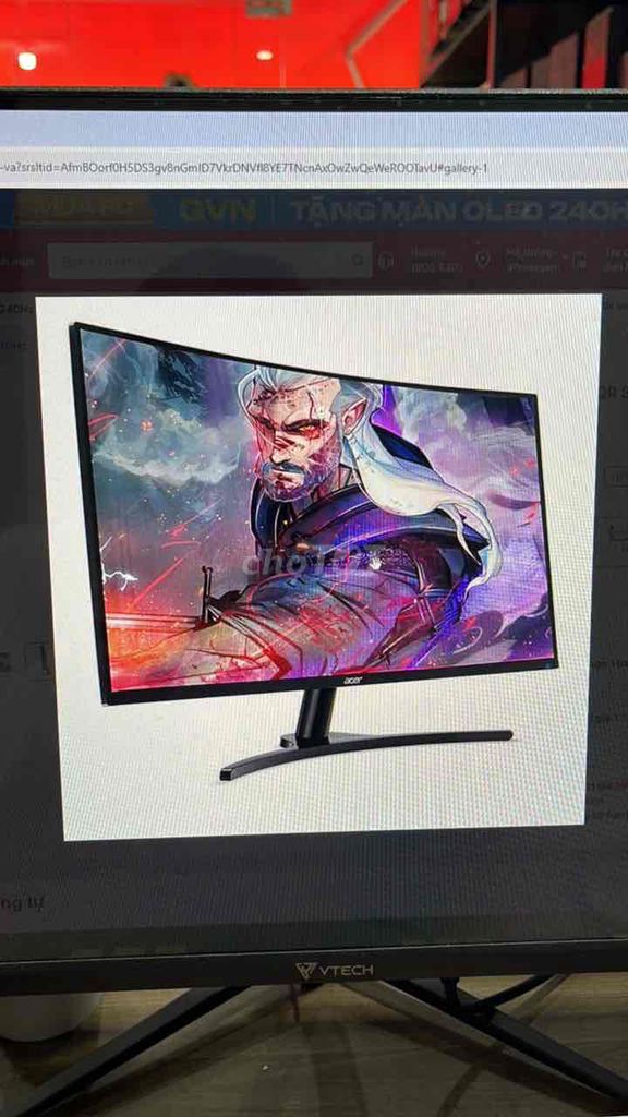 Màn hình Acer ED322QR 32 inch 144Hz Cong Mới. Mua bán Phụ kiện (Màn hình, Chuột...) tại Thành phố Thủ Đức Tp Hồ Chí Minh được đăng bởi Đặng Cường hình 1