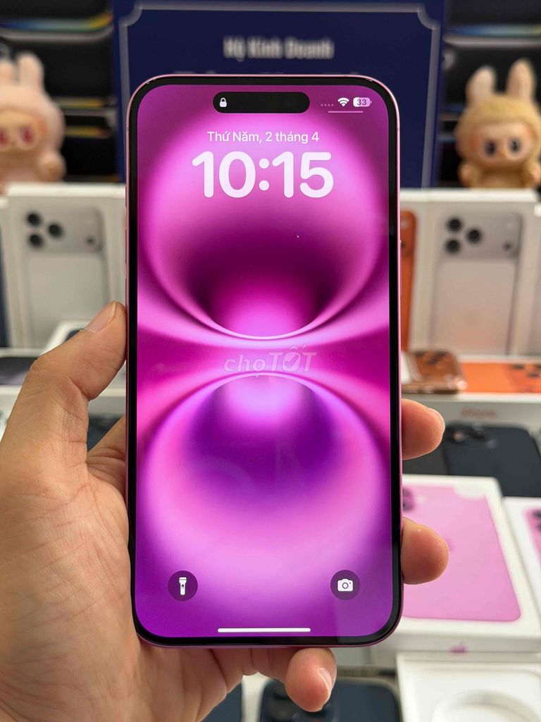 IPhone 16 Plus Hồng 128Gb VN/a Zin Áp P93 Keng. Mua bán Điện thoại tại Thành phố Thủ Đức Tp Hồ Chí Minh được đăng bởi TonTrung Táo Uy Tín  hình 1