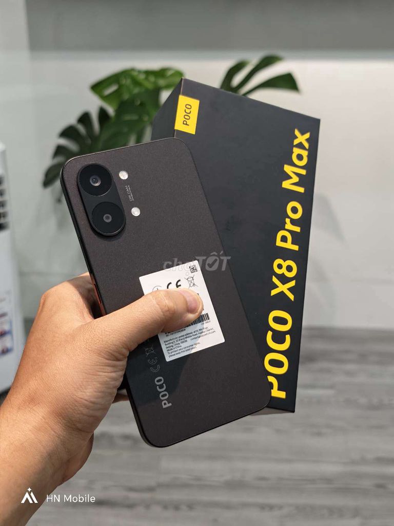 POCO X8 Pro Max 12/256GB chính hãng (Tubor 5 Max). Mua bán Điện thoại tại Thành phố Buôn Ma Thuột Đắk Lắk được đăng bởi HN Mobile BMT hình 1