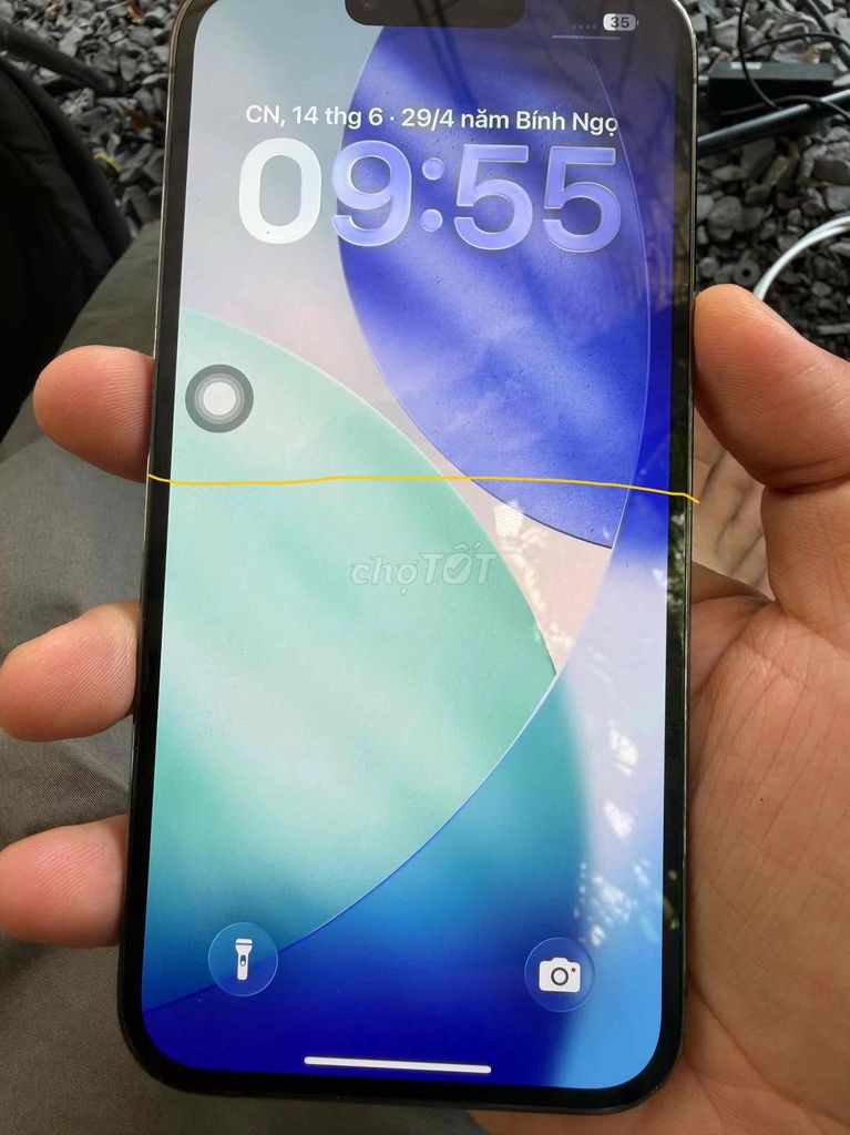 Apple iPhone 13 Pro Max 128GB Đen Màn hình lỗi. Mua bán Điện thoại tại Quận Phú Nhuận Tp Hồ Chí Minh được đăng bởi Thanh nam hình 1