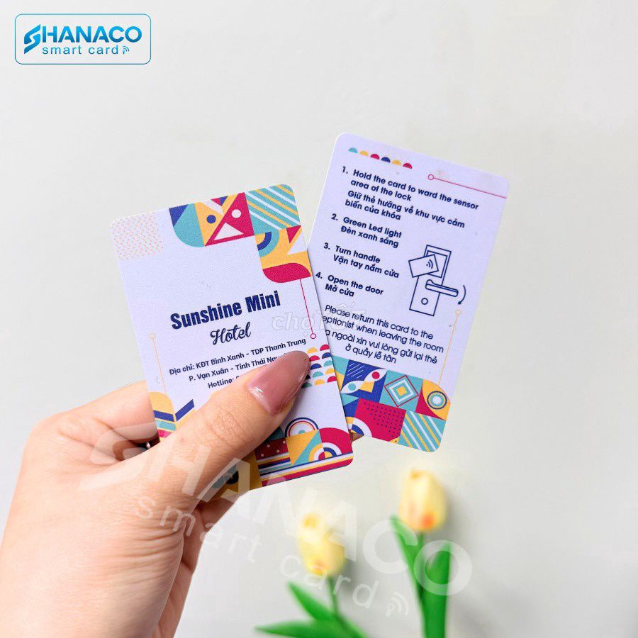 Thẻ RFID khách sạn hanaco. Dịch vụ tại Huyện Thanh Trì Hà Nội được đăng bởi THÙY DUƠNG hình 1