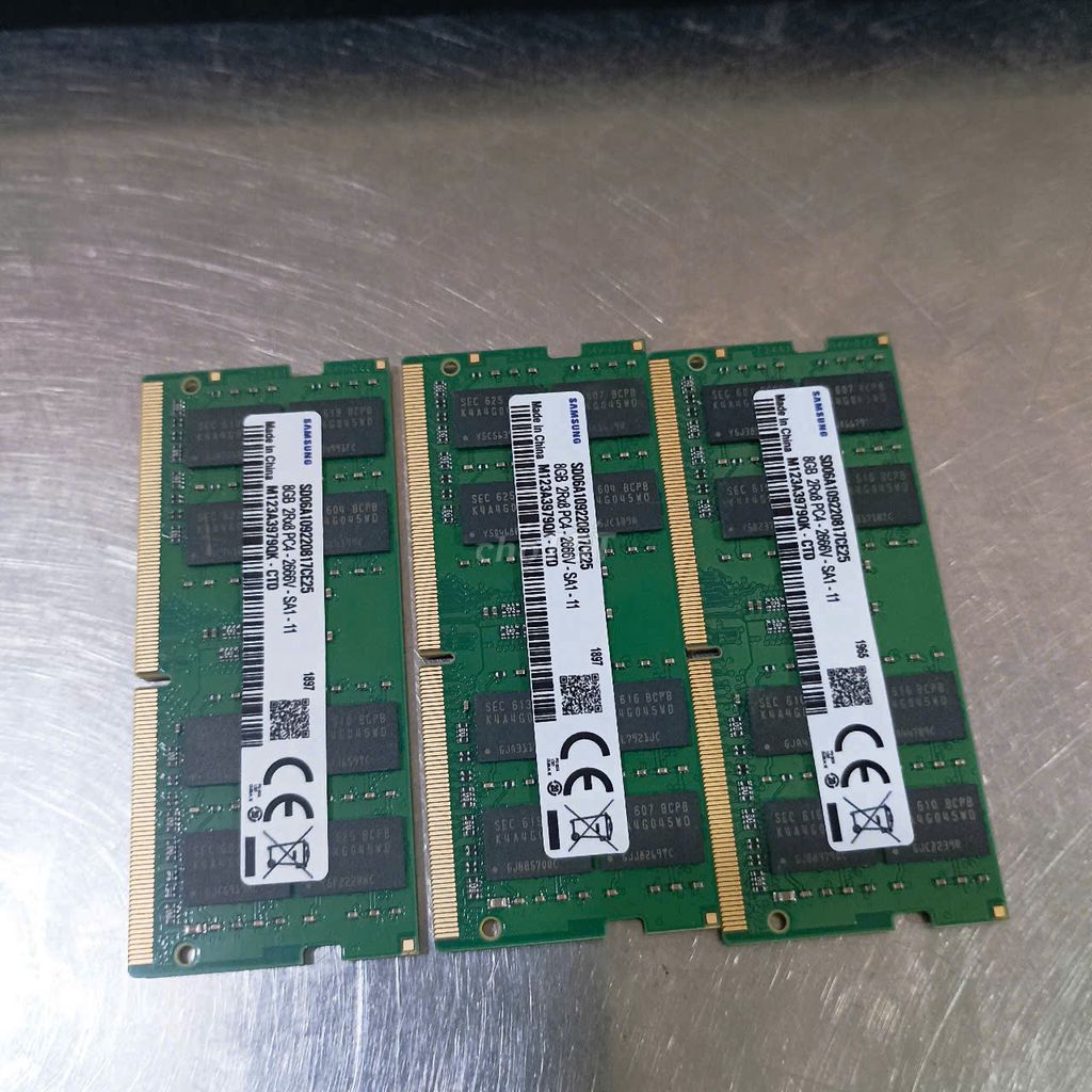 Ram Laptop DDR4 8Gb Buss 2666 Chỉ 225K (SL)