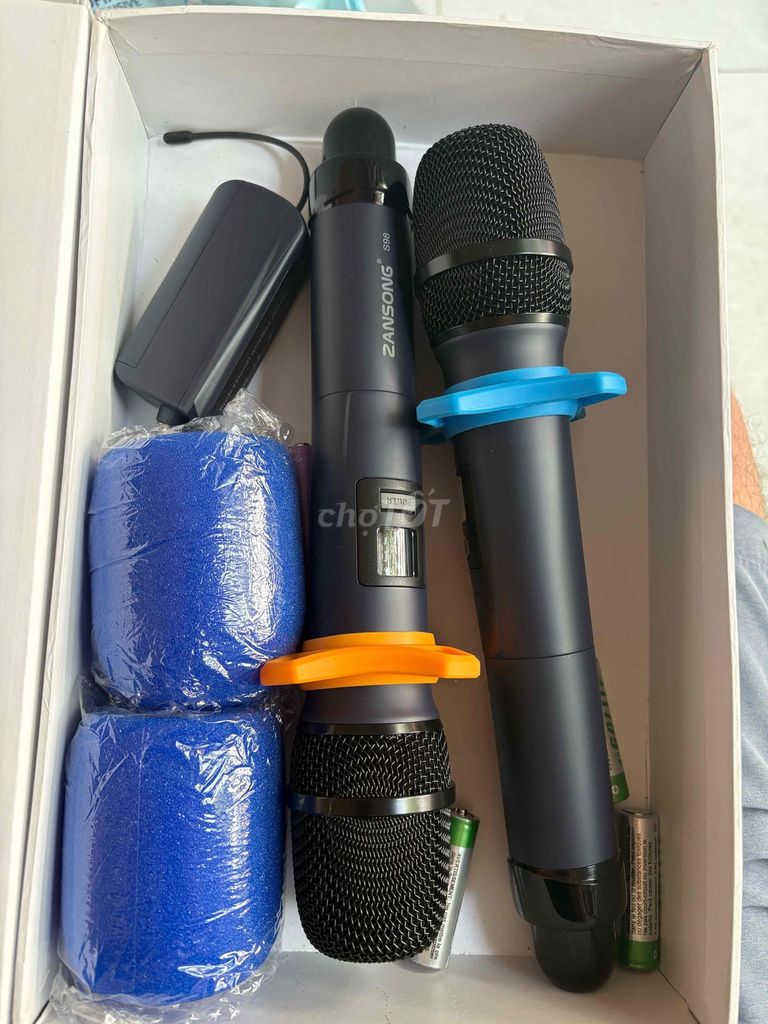 Micro Zansong S98 Xám đen Mới 99%. Mua bán Tivi, Âm thanh tại Thành phố Thủ Đức Tp Hồ Chí Minh được đăng bởi Phạm Ngọc Huy Quyền hình 1