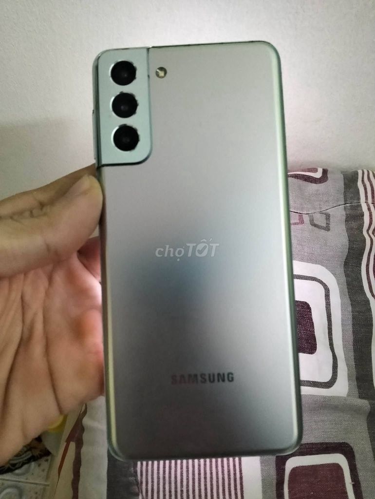Samsung S21+ 5G Xám 2 sim Like New. Mua bán Điện thoại tại Quận 4 Tp Hồ Chí Minh được đăng bởi Hội Đồ Điện Tử hình 1