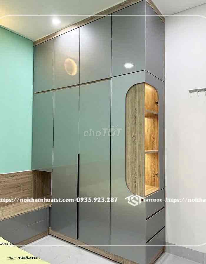 Chuyên thi công tủ giường phòng ngủ giá tiết kiệm. Dịch vụ tại Quận Thanh Khê Đà Nẵng được đăng bởi Nội thất bếp trọn gói TST  hình 1