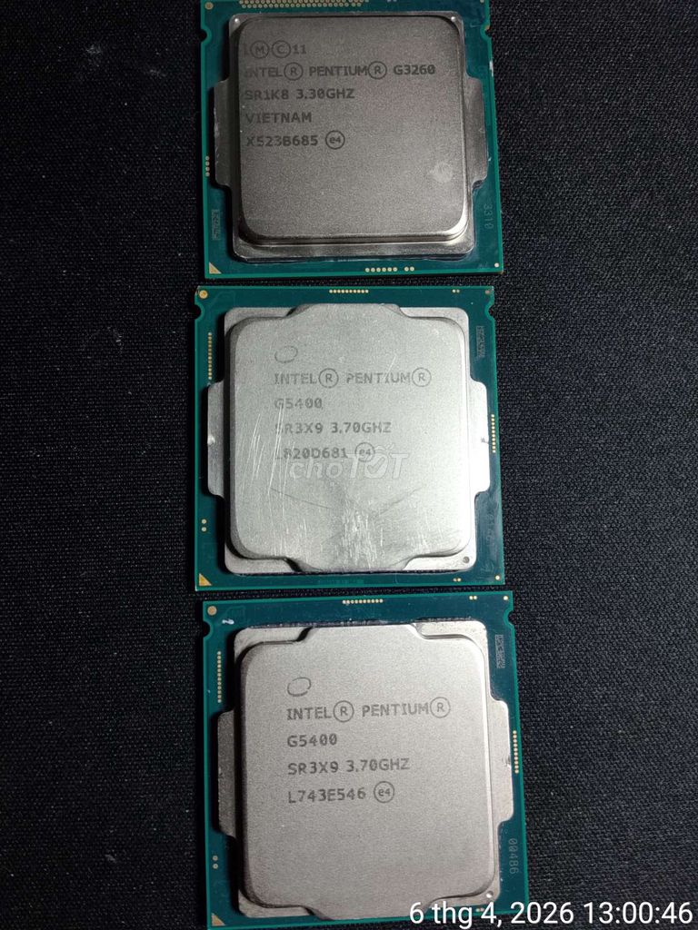 CPU Intel Pentium G5400. Mua bán Linh kiện (RAM, Card...) tại Huyện Định Quán Đồng Nai được đăng bởi van lam nguyen hình 1