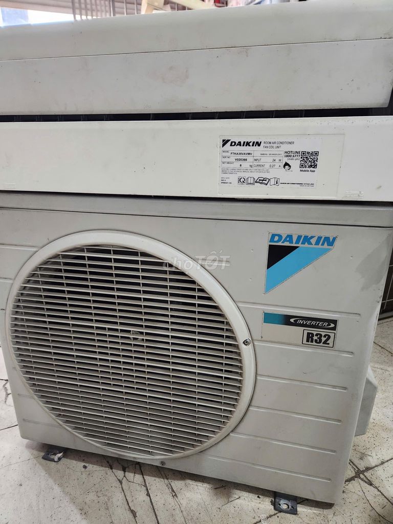 Điều hòa Daikin 12000BTU Inverter 2021. Mua bán Máy lạnh, điều hoà tại Quận Long Biên Hà Nội được đăng bởi Thành  hình 1