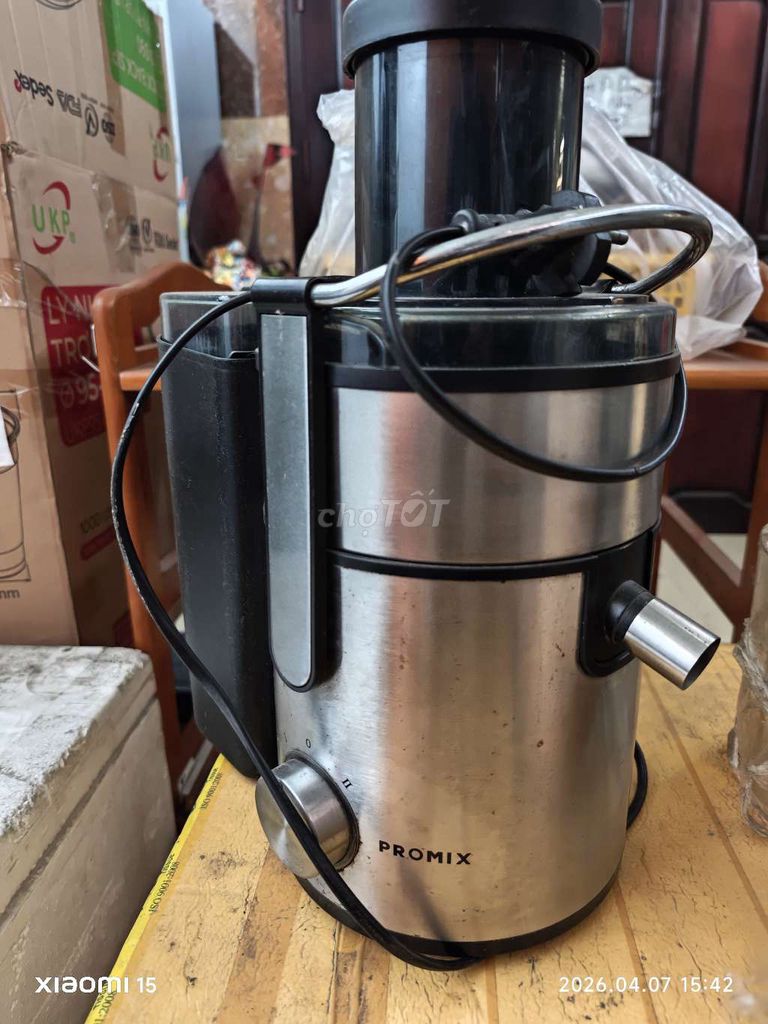 Máy xay sinh tố Promix Đen Bạc. Mua bán Bếp, lò, đồ điện nhà bếp tại Thành phố Thủ Dầu Một Bình Dương được đăng bởi Mine Never hình 1