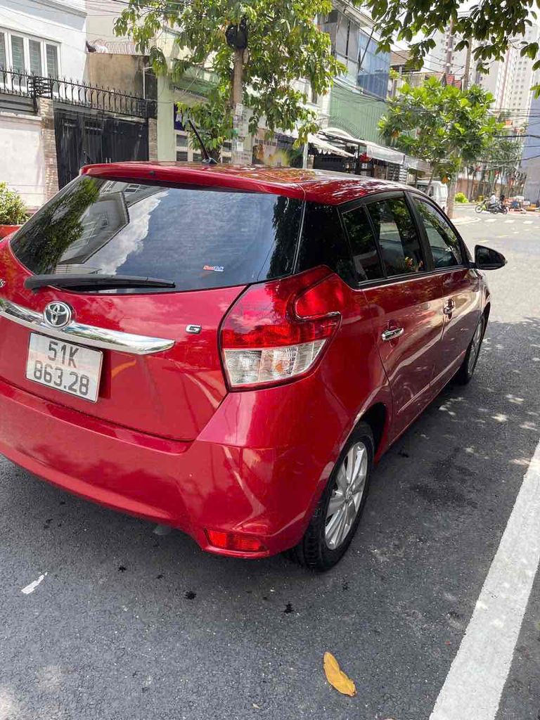 Toyota Yaris 2016 1.3G xe gia đinh chinh chủ. Mua bán Ô tô tại Quận 8 Tp Hồ Chí Minh được đăng bởi Đức Phan hình 4