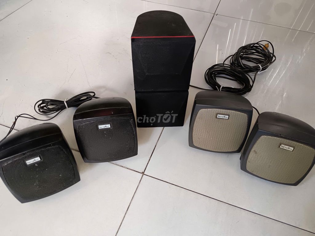 Loa SoundMax 4 loa vệ tinh Đen. Mua bán Tivi, Âm thanh tại Quận Bình Thạnh Tp Hồ Chí Minh được đăng bởi trần khải hình 1