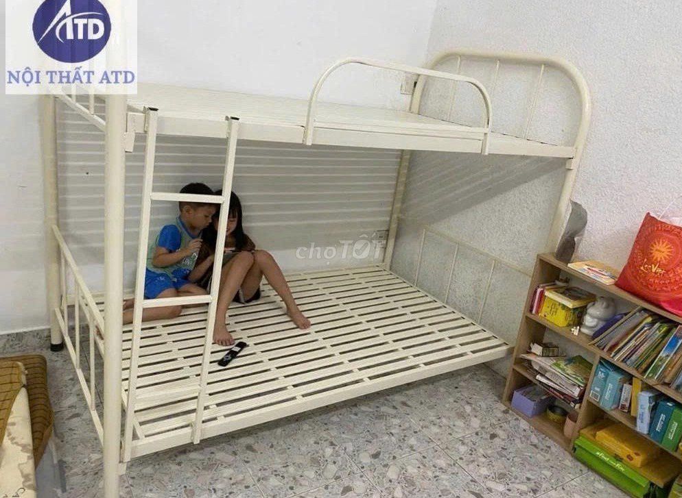 Giường Tầng/<Giường Tầng\Giường Tầng/Giường Tầng. Mua bán Giường, chăn ga gối nệm tại Quận 6 Tp Hồ Chí Minh được đăng bởi Tổng Kho Nội Thất Sài Gòn hình 1