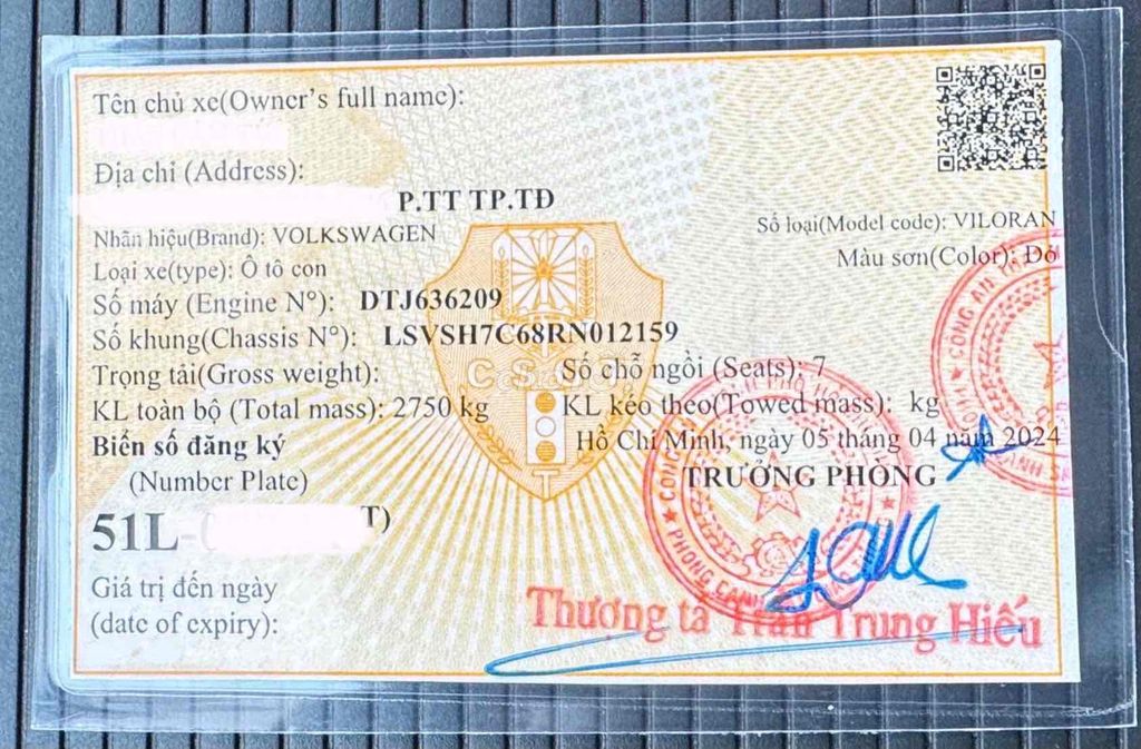 Chính chủ cá nhân bán Viloran Luxury 2024. Mua bán Ô tô tại Thành phố Thủ Đức Tp Hồ Chí Minh được đăng bởi Phương Nguyễn hình 9