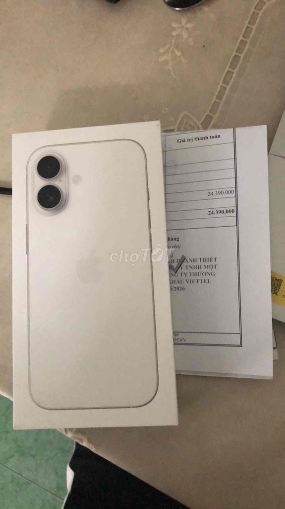 Apple iPhone 17 256GB Trắng Việt Nam. Mua bán Điện thoại tại Thành phố Thủ Đức Tp Hồ Chí Minh được đăng bởi Le Trung hình 1