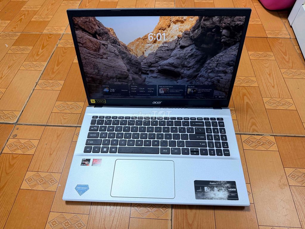 Acer Aspire A315 R7 5700U 16GB/512GB nguyên zin. Mua bán Laptop tại Quận 6 Tp Hồ Chí Minh được đăng bởi Phương Nghi Mobille hình 1