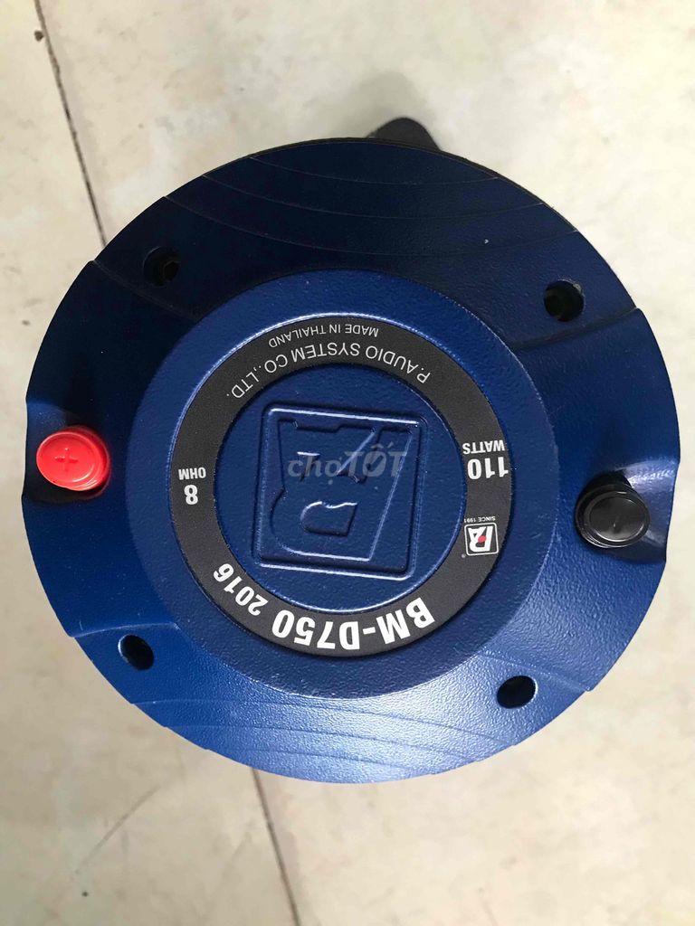 Loa Treble P.Audio System BM-D750 Thái Lan 2016. Mua bán Tivi, Âm thanh tại Huyện Đất Đỏ Bà Rịa - Vũng Tàu được đăng bởi Thiện Lành hình 1