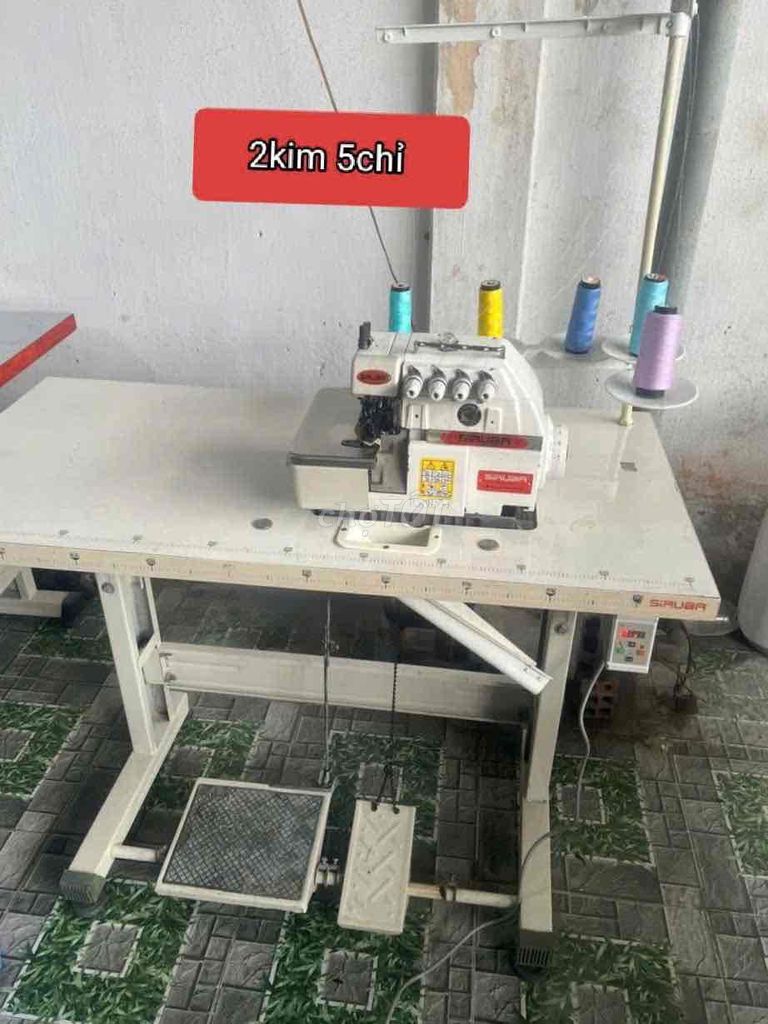Máy may công nghiệp Vắt sổ điện tử 5 chỉ. Mua bán Đồ chuyên dụng, Giống nuôi trồng tại Huyện Hóc Môn Tp Hồ Chí Minh được đăng bởi DUYEN NGUYEN hình 1