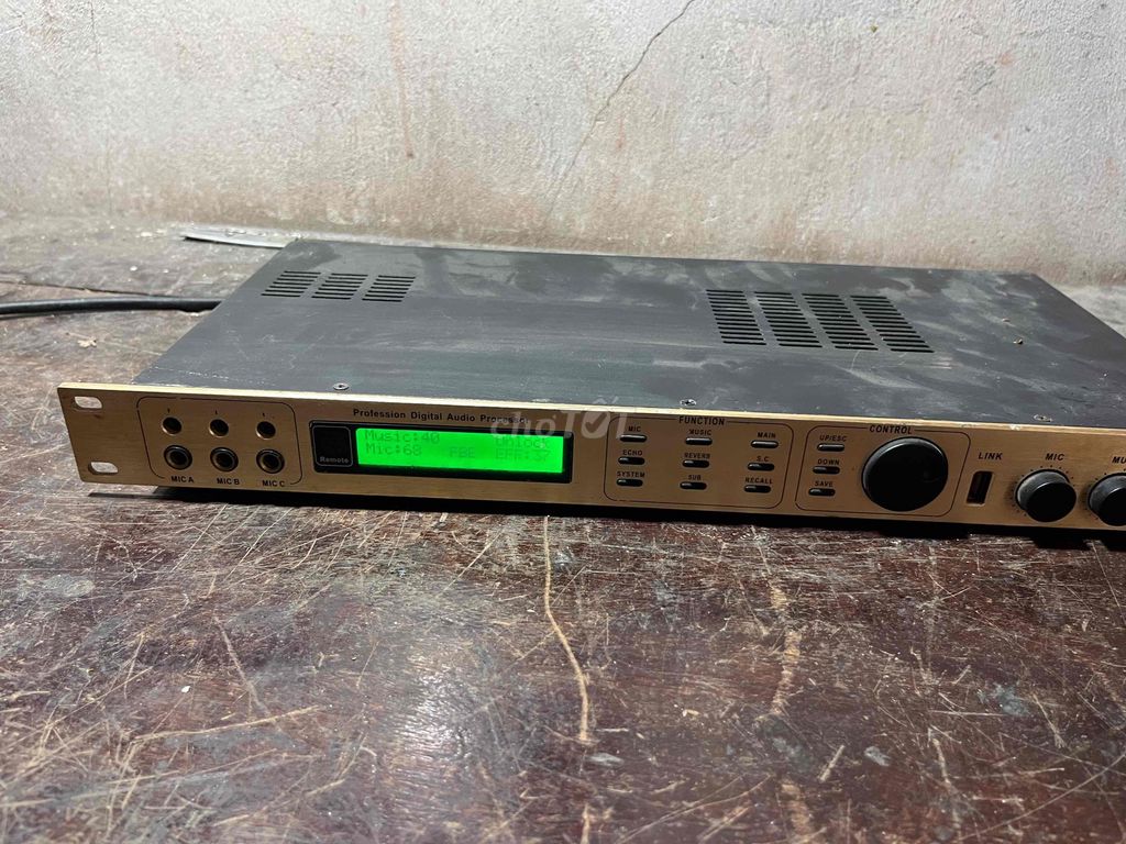 Bộ xử lý âm thanh X5 Vàng đồng. Mua bán Tivi, Âm thanh tại Huyện Mê Linh Hà Nội được đăng bởi manh hải điện tử hình 1