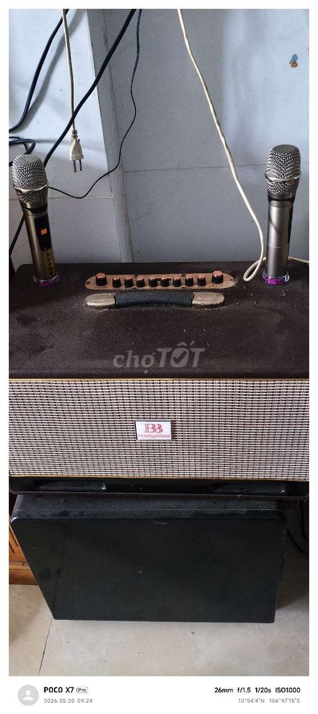 Loa karaoke màu Nâu, Đen. Mua bán Tivi, Âm thanh tại Thành phố Thủ Đức Tp Hồ Chí Minh được đăng bởi Nguyên hình 1