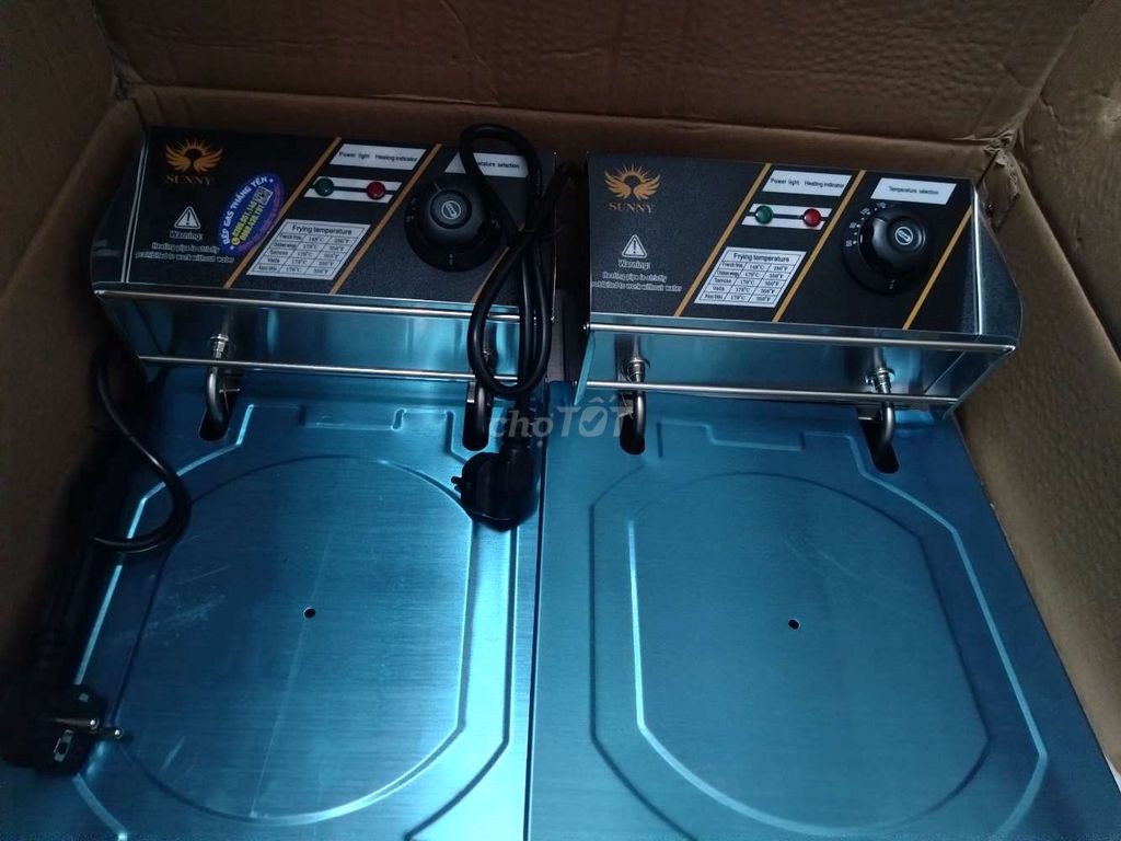 Nồi chiên nhúng điện ngập dầu Sunny Bếp đôi SN02. Mua bán Bếp, lò, đồ điện nhà bếp tại Thành phố Long Xuyên An Giang được đăng bởi Hảo hình 1
