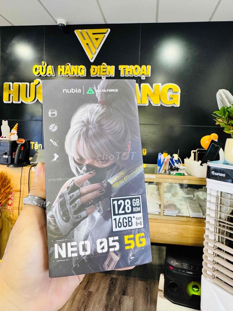 Nubia Neo 5 5G 8GB/128GB new 💯. Mua bán Điện thoại tại Thành phố Bến Tre Bến Tre được đăng bởi HươngGiangmobile hình 1