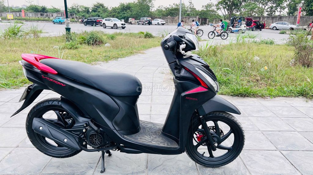 HONDA VISION ĐEN CHÍNH CHỦ ĐỜI MỚI 2021. Mua bán Xe máy tại Quận Nam Từ Liêm Hà Nội được đăng bởi MAI HÒA hình 5