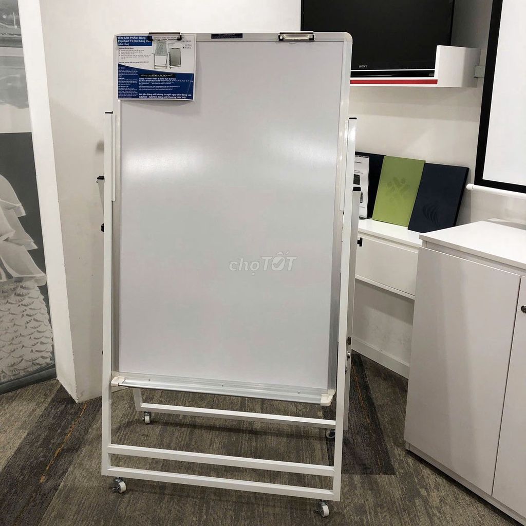 Bảng trắng di động BAVICO Flipchart F3 Poly Taiwan. Mua bán Đồ dùng văn phòng tại Quận 1 Tp Hồ Chí Minh được đăng bởi CÔNG TY TNHH THIẾT BỊ GIÁO DỤC BAVICO hình 1
