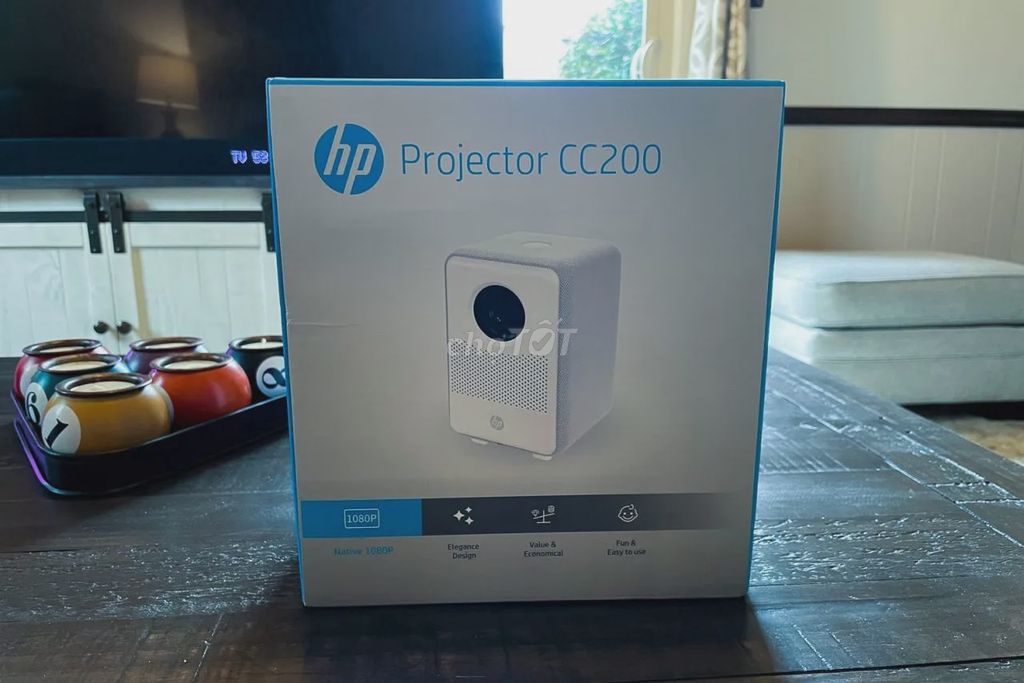 Máy chiếu HP CC200 Trắng. Mua bán Đồ dùng văn phòng tại Thành phố Nha Trang Khánh Hòa được đăng bởi Duck hình 1