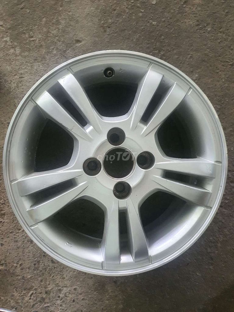 BÁN 4 MÂM CHEVORLET AVEO 185/55/R15. Mua bán Phụ tùng xe tại Huyện Châu Thành Tiền Giang được đăng bởi NHỰT BĐS THỊNH AN hình 2