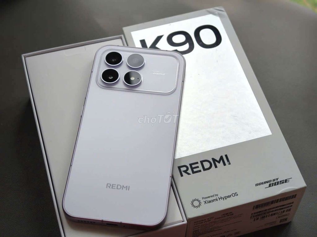 Xiaomi Redmi K90 256GB Tím Snapdragon 8 Elite. Mua bán Điện thoại tại Quận Ninh Kiều Cần Thơ được đăng bởi Lê Khang hình 1