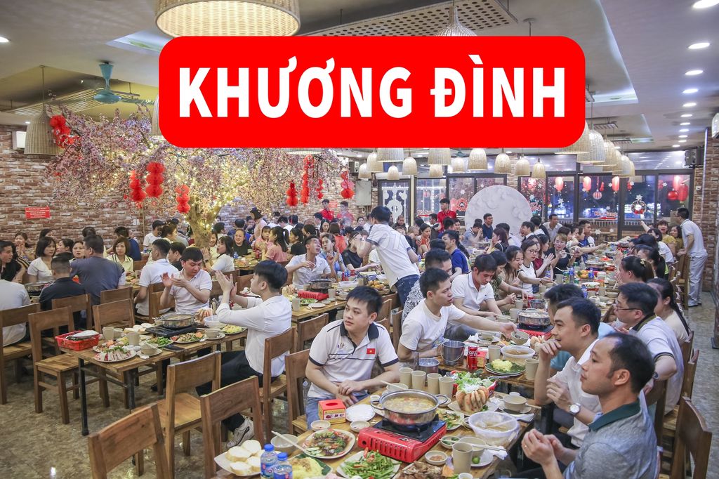 Sang Nhượng Nhà hàng địa chỉ 440 Khương Đình- Thanh Xuân - Hà Nội