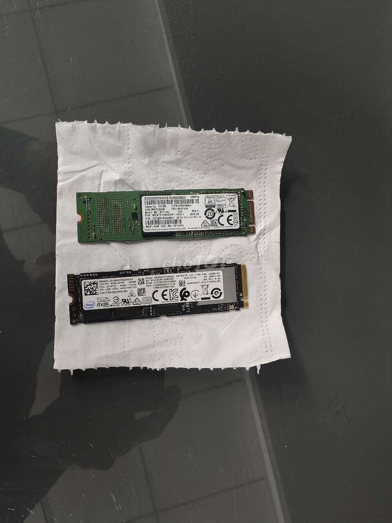 Ssd NVME 256gb intel và m2 sata samsung 128gb. Mua bán Linh kiện (RAM, Card...) tại Thành phố Tam Kỳ Quảng Nam được đăng bởi Ken hình 1