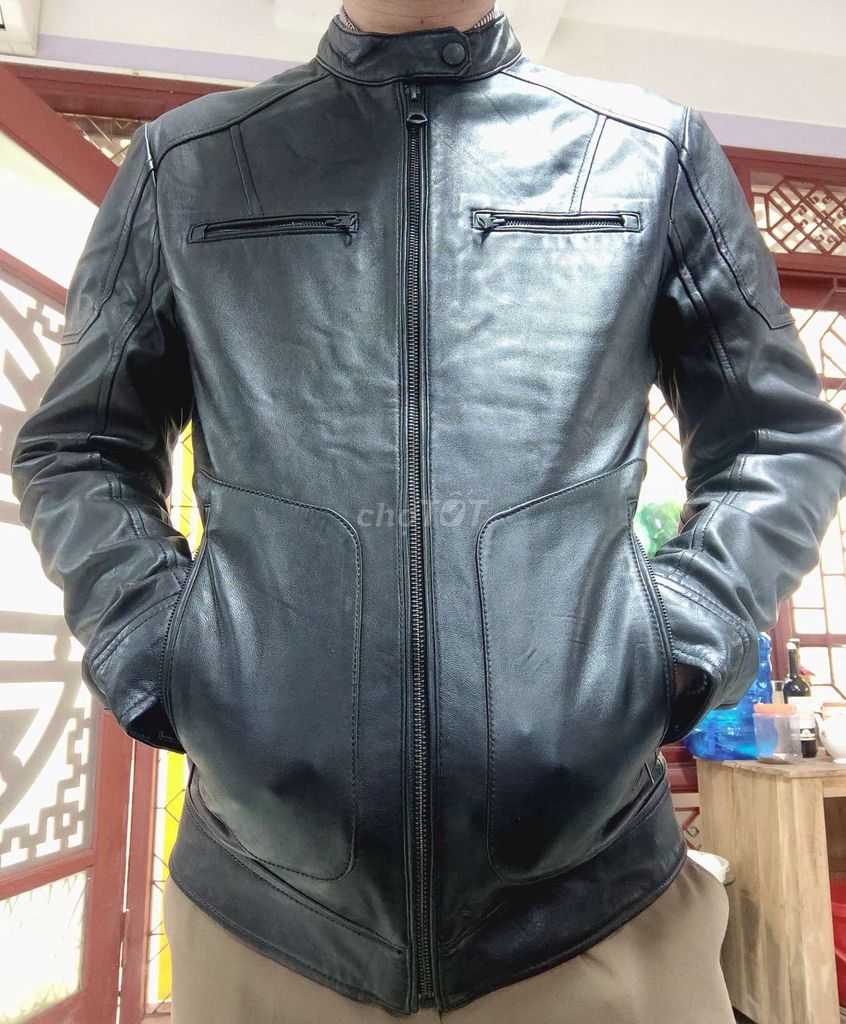 Áo khoác da J.Lindeberg Nam size M. Mua bán Quần áo tại Thành phố Thái Nguyên Thái Nguyên được đăng bởi Nhật Tân hình 1