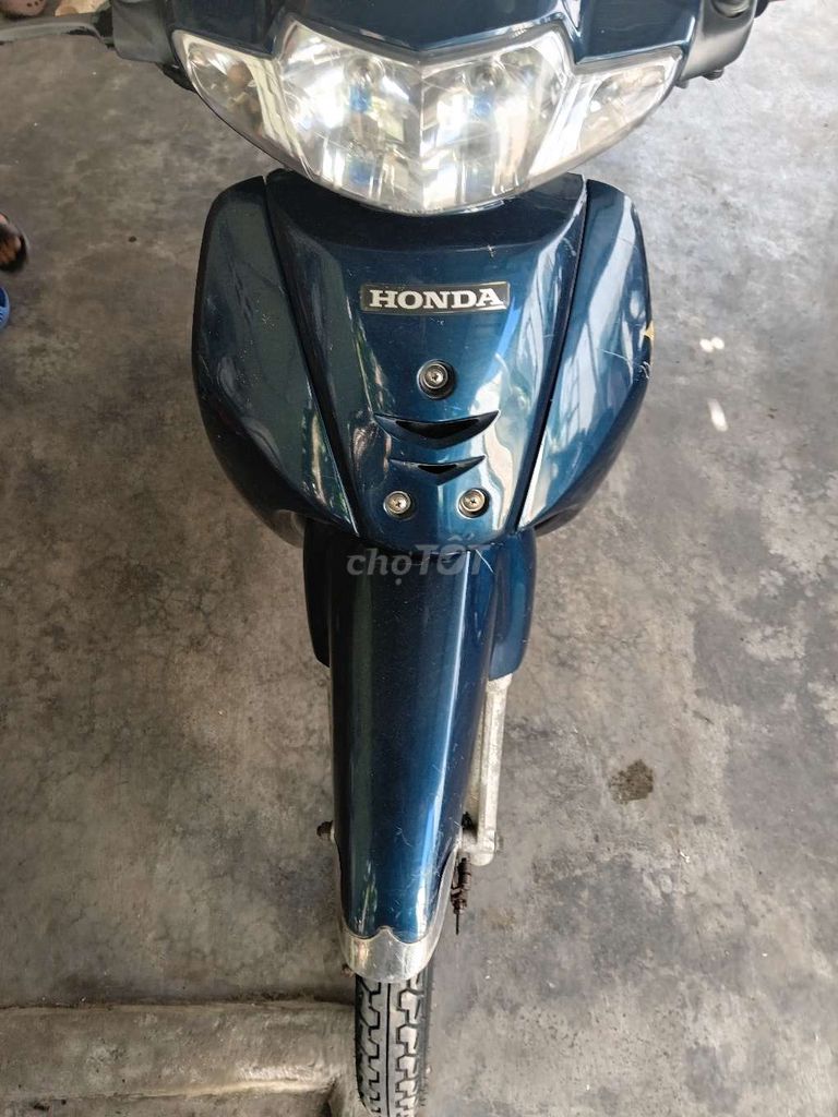 Honda Wave, тёмно-синий, совместное производство