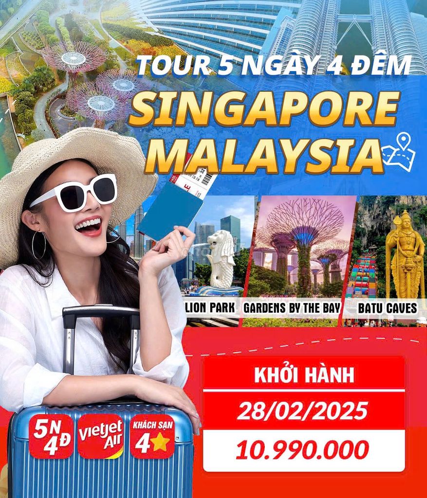 TOUR SING - MALAY 5N4D