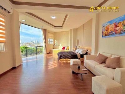 Cho thuê căn hộ 1PN 50m2 mới 100% view bờ kè - Đường Lý Chính Thắng Q3