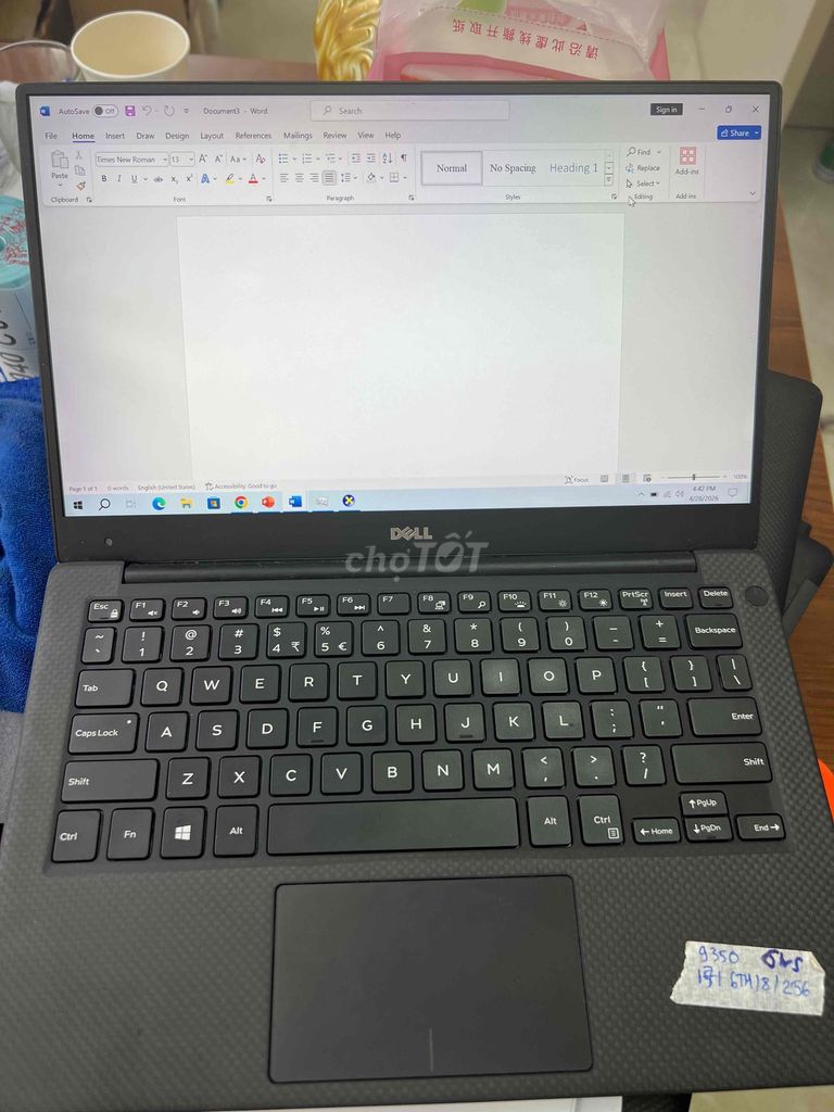 Dell XPS 9360 i5-8250u 8GB/256GB. Mua bán Laptop tại Quận Đống Đa Hà Nội được đăng bởi Ngoan hình 1