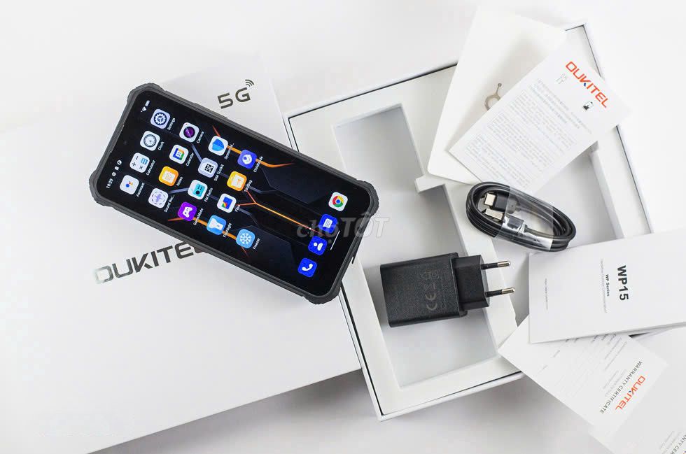 Oukitel WP15 Mới Full Hộp | Pin 15600mAh | 2 SIM