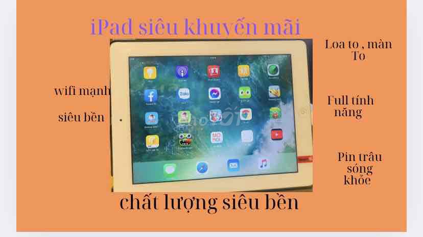 khuyến mãi sâu ipad 4