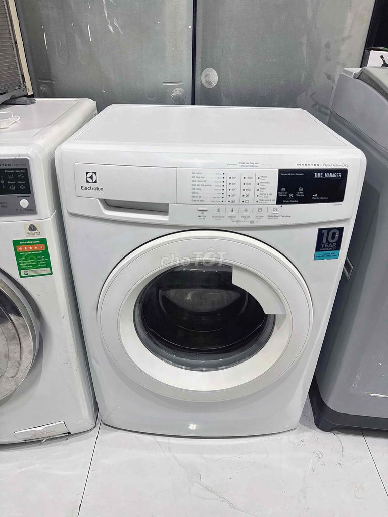Máy giặt Electrolux 8kg Inverter giá hssv freeship. Mua bán Máy giặt tại Thành phố Dĩ An Bình Dương được đăng bởi Thành Long hình 1