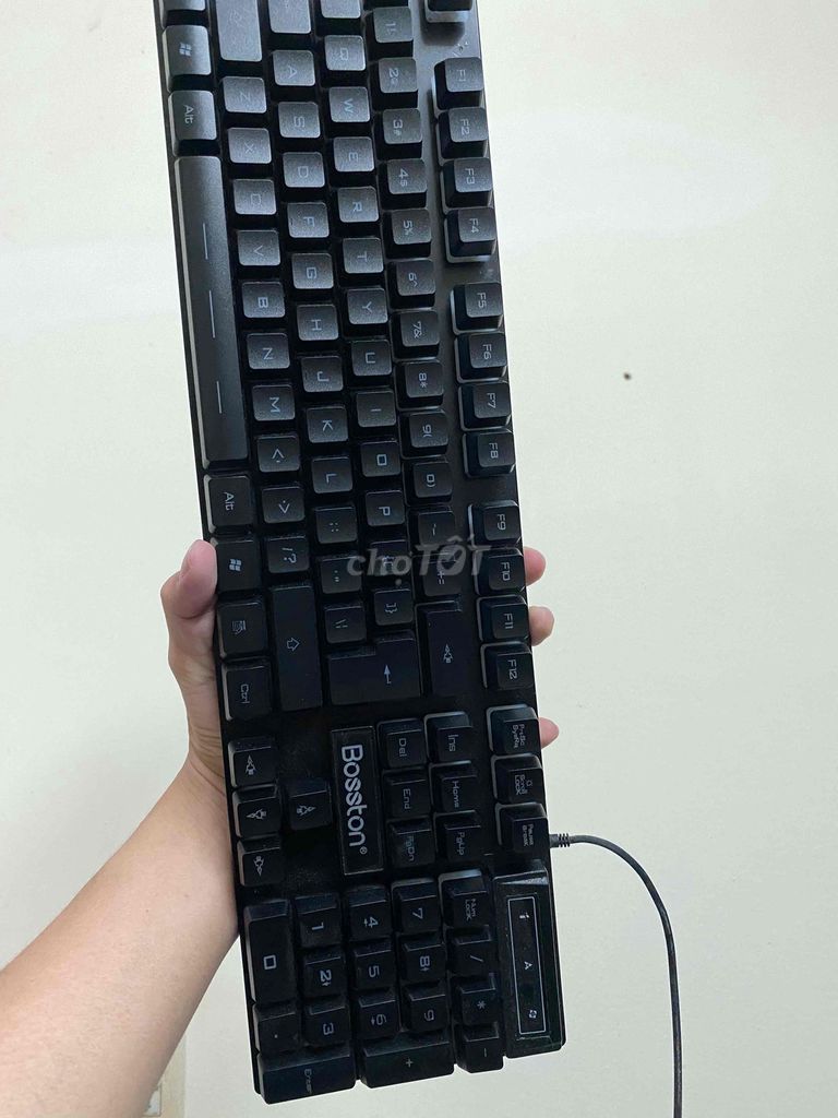 Bàn phím Bosston 803 Đen. Mua bán Phụ kiện (Màn hình, Chuột...) tại Quận Ninh Kiều Cần Thơ được đăng bởi Nikon hình 1