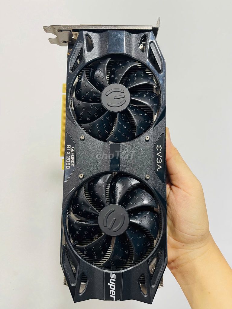 RTX 2060S EVGA FULL BOX TRÙNG SERI NGUYÊN ZIN