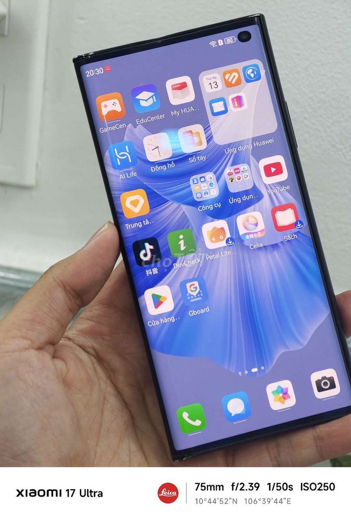 Huawei Mate Xs 2 8GB/256GB OS 4.2 cài được Google. Mua bán Điện thoại tại Quận 8 Tp Hồ Chí Minh được đăng bởi Đam Mê Công Nghệ hình 1