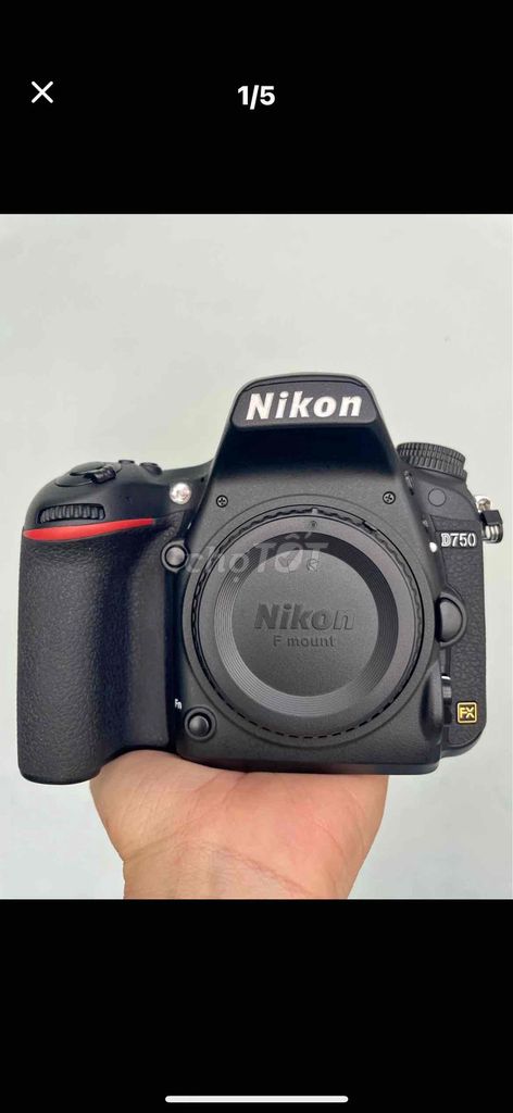 Máy ảnh Nikon D750 Đep Như mới. Mua bán Máy ảnh, Máy quay tại Quận Bình Thạnh Tp Hồ Chí Minh được đăng bởi Hoa Hồng hình 1